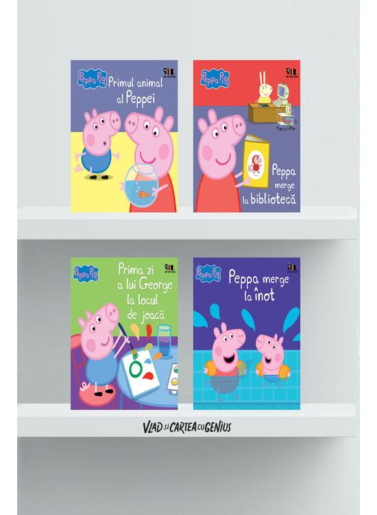 Copertă produs Pachet Aventuri cu Peppa Pig ( 4 volume) - gallery big 1