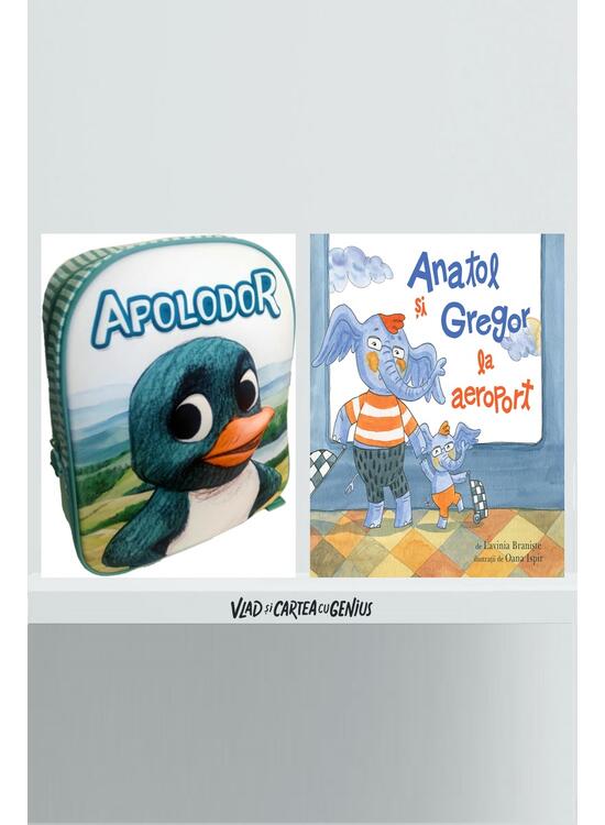 Pachet promo Anatol și Gregor la aeroport +rucsac - gallery big 1