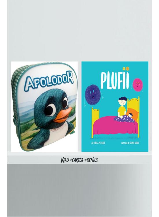 Pachet promo Plufii + rucsac Apolodor 3D - gallery big 1