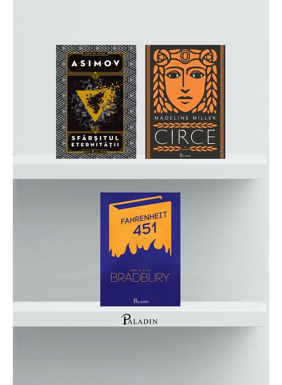 Copertă produs Pachet Paladin SF (Fahrenheit 451, Sfârșitul eternității, Circe) - gallery big 1