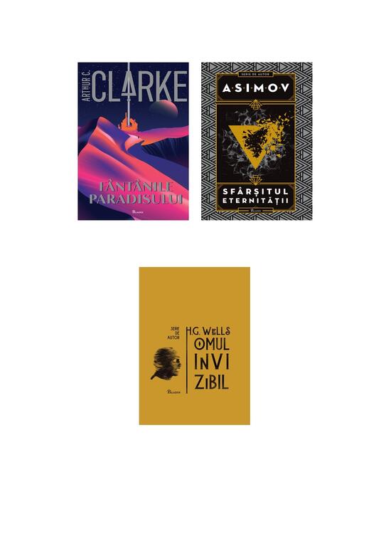 Copertă produs Pachet SF-uri (Sfârșitul eternității, Omul invizibil, Fântânile Paradisului) - gallery big 5