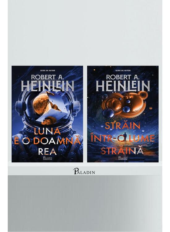 Copertă produs Pachet Robert A. Heinlein (Luna e o doamnă rea, Străin într-o lume străină) - gallery big 1