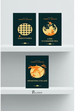 Copertă produs Pachet Paladin Heinlein (Infanteria stelară, Luna e o doamnă, Subsituirea)