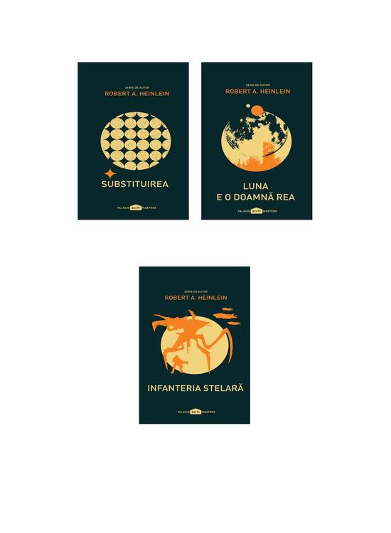 Copertă produs Pachet Paladin Heinlein (Infanteria stelară, Luna e o doamnă, Subsituirea) - gallery big 5
