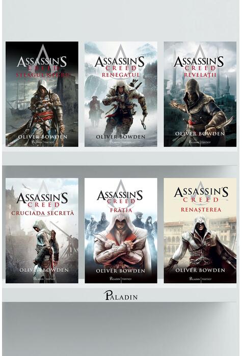 Copertă produs Pachet Seria Assassin’s Creed de Oliver Bowden ( 6 volume)