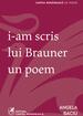 i-am scris lui Brauner un poem