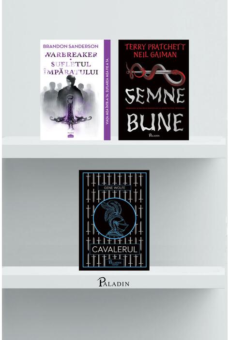Copertă produs Pachet Fantasy Paladin (Warbreaker, Semne bune, Cavalerul)