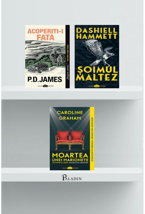 Copertă produs Pachet 3 romane Crime &Thrill