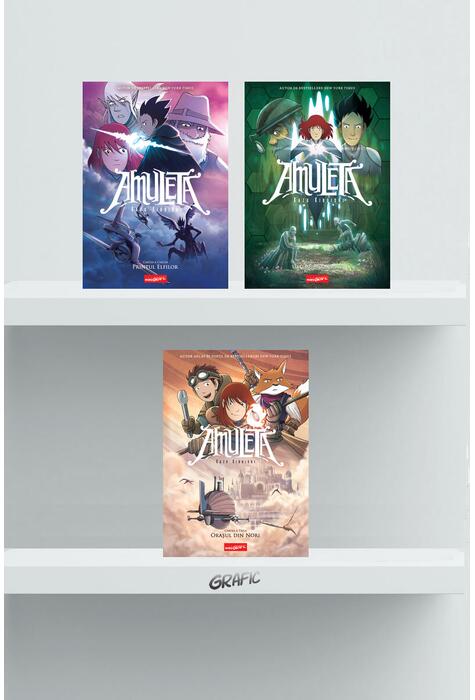 Copertă produs Pachet miniGrafic Amuleta (volumele 3-5)