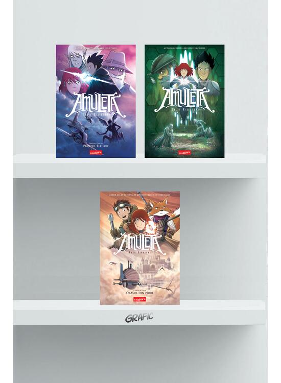 Copertă produs Pachet miniGrafic Amuleta (volumele 3-5) - gallery big 1