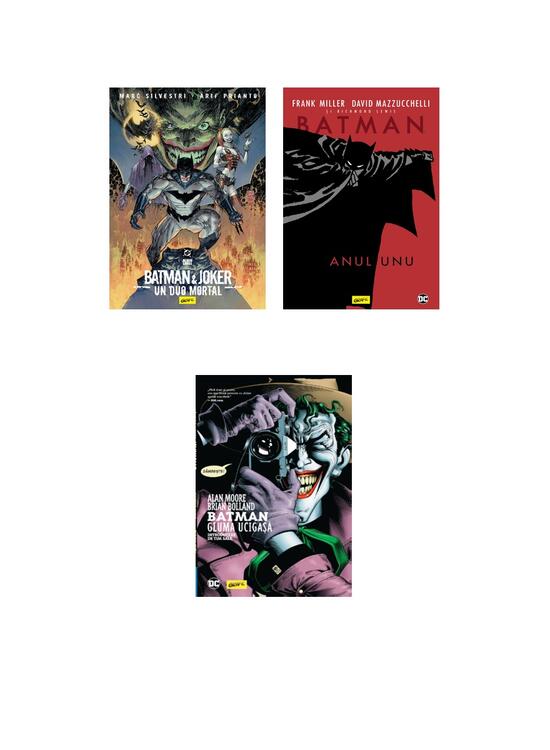 Copertă produs Pachet Grafic Batman ( Gluma ucigașă, Batman &Joker, Anul Unu) - gallery big 5