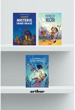 Copertă produs Pachet miniGrafic românesc 2 (Vacanța lui Nor, Cele douăsprezece prințese, Găinării)