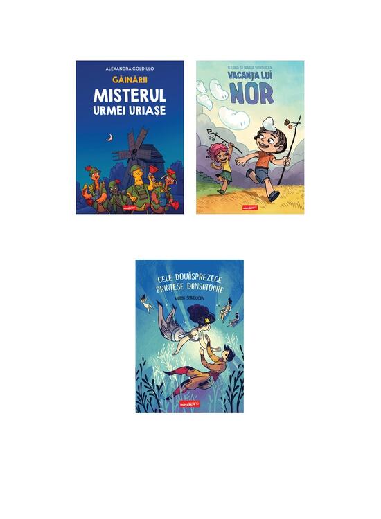 Copertă produs Pachet miniGrafic românesc 2 (Vacanța lui Nor, Cele douăsprezece prințese, Găinării) - gallery big 4