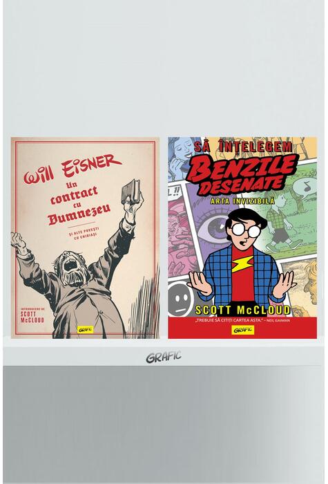 Copertă produs Pachet Grafic ( Un contract cu Dumnezeu, Să înțelegem benzile desenate)