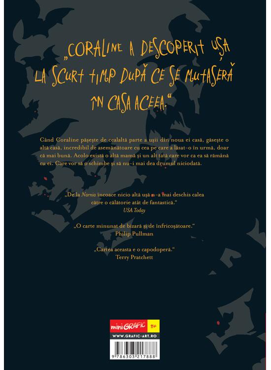 Copertă produs Pachet Coraline 2 volume (romanul și banda desenată) - gallery big 2