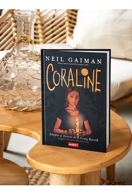 Copertă produs Pachet Coraline 2 volume (romanul și banda desenată)