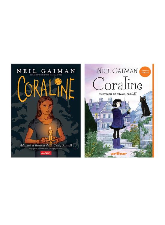 Copertă produs Pachet Coraline 2 volume (romanul și banda desenată) - gallery big 6