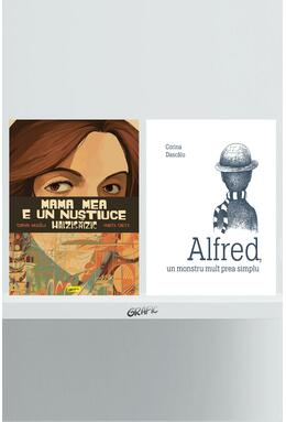 Copertă produs Pachet Corina Dascălu (Mama mea e un Nuștiuce Haizisăizic, Alfred, un monstru)
