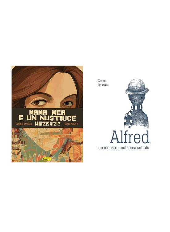 Copertă produs Pachet Corina Dascălu (Mama mea e un Nuștiuce Haizisăizic, Alfred, un monstru) - gallery big 9