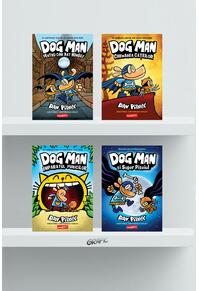Copertă produs Pachet benzi desenate Dog Man (volumele 4-7)