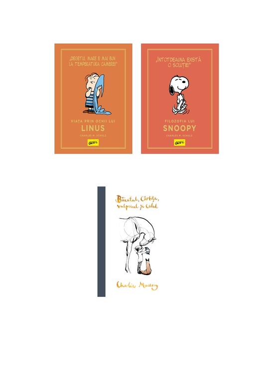 Copertă produs Pachet cărți despre empatie (Băiatul, cârtița, vulpoiul și calul: povestea animată, Filozofia lui Snoopy, Viața prin ochii lui Linus) - gallery big 5