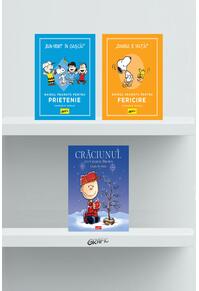 Copertă produs Pachet Peanuts (Crăciunul lui Charlie Brown, Ghidul pentru fericire și prietenie)