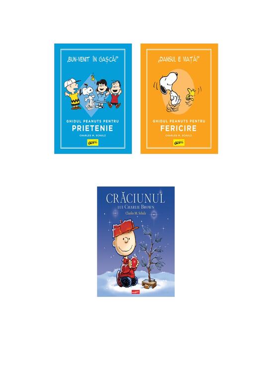Copertă produs Pachet Peanuts (Crăciunul lui Charlie Brown, Ghidul pentru fericire și prietenie) - gallery big 6