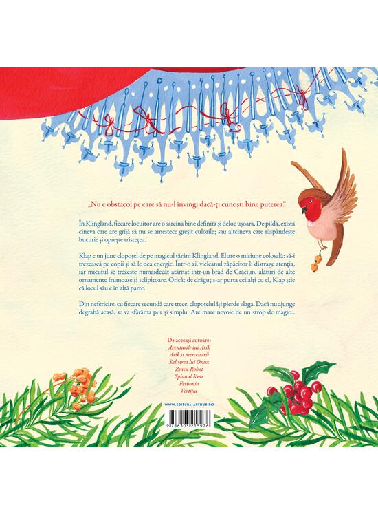 Copertă produs Pachet 3 povești de Crăciun (Clopoțelul fermecat, Crăciunul lui Charlie Brown,Sora de zăpadă) - gallery big 2