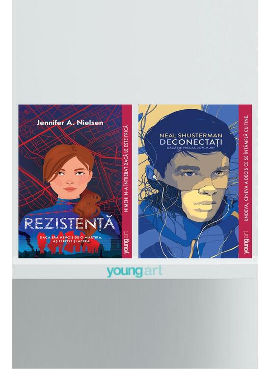Copertă produs Pachet 2 cărți despre curaj și conștiință (Rezistență, Deconectați) - gallery big 1