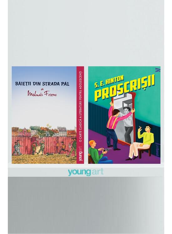 Copertă produs Pachet 2 cărți despre prietenie YA ( Băieții din strada Pál, Proscrișii) - gallery big 1