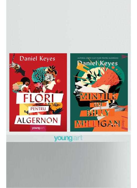 Copertă produs Pachet 2 cărți despre complexitatea minții (Flori pentru Algernon, Billy Milligan) - gallery big 1
