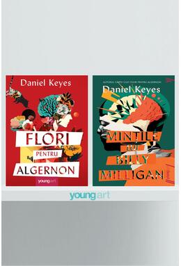 Copertă produs Pachet 2 cărți despre complexitatea minții (Flori pentru Algernon, Billy Milligan)