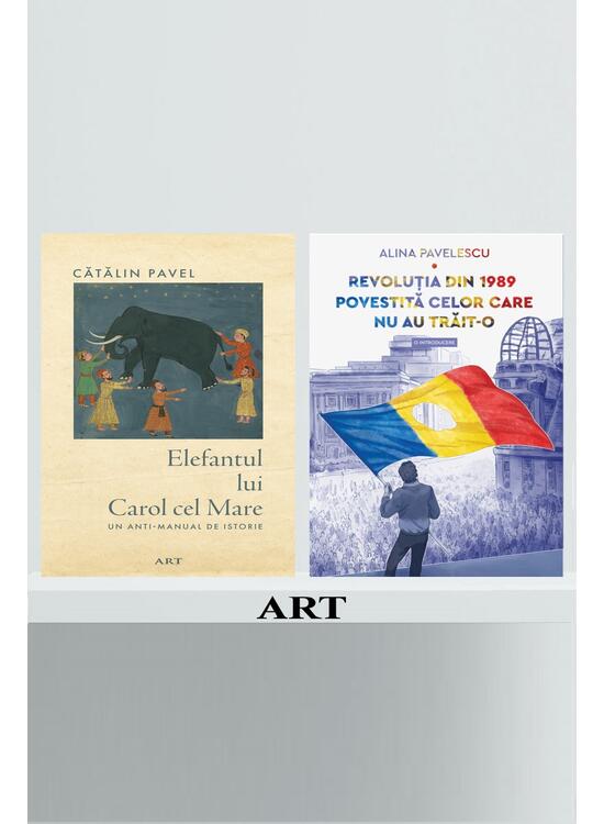 Copertă produs Pachet Istoria pe înțelesul tinerilor (Revoluția din 1989, Elefantul lui Carol cel Mare) - gallery big 1