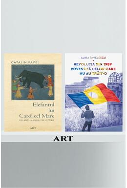 Copertă produs Pachet Istoria pe înțelesul tinerilor (Revoluția din 1989, Elefantul lui Carol cel Mare)