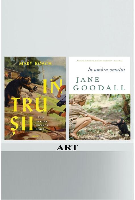 Copertă produs Pachet Sapiens (Intrușii, În umbra omului)