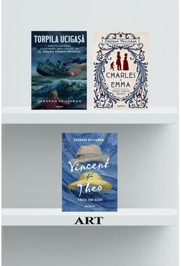 Copertă produs Pachet D. Heiligman (Torpila ucigașă, Charles și Emma, Frații Van Gogh)