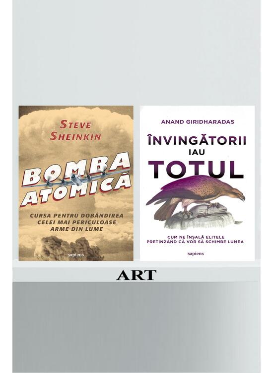 Copertă produs Pachet Sapiens istorie (Bomba atomică, Învingătorii iau totul) - gallery big 1