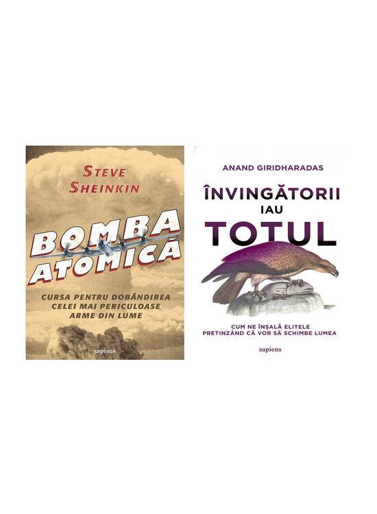 Copertă produs Pachet Sapiens istorie (Bomba atomică, Învingătorii iau totul) - gallery big 6