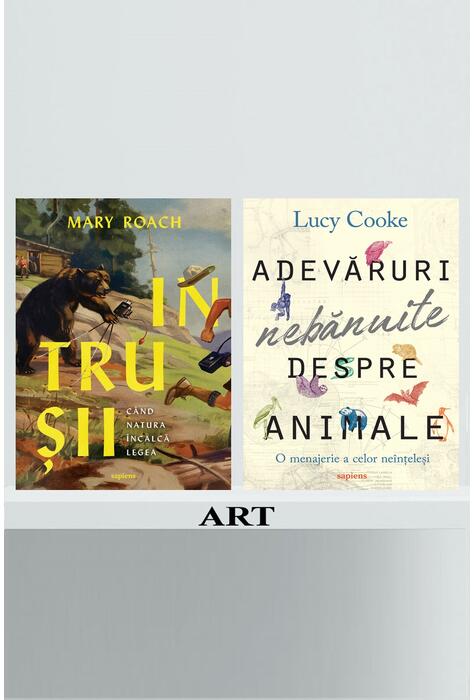 Copertă produs Pachet Sapiens natura (Intrușii, Adevăruri nebănuite despre animale)