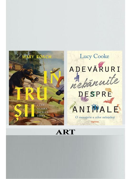 Copertă produs Pachet Sapiens natura (Intrușii, Adevăruri nebănuite despre animale) - gallery big 1