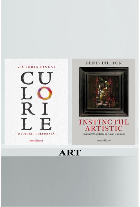 Copertă produs Pachet Meridiane de artă (Culorile. O istorie culturală, Instinctul artistic)