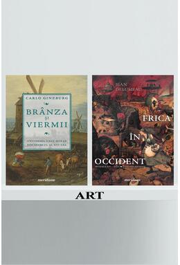 Copertă produs Pachet Meridiane istorie (Frica în Occident, Brânza și viermii)
