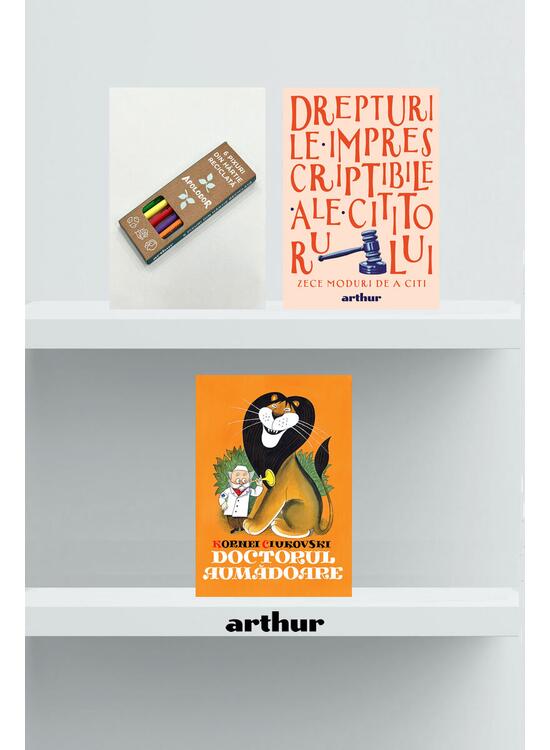 Copertă produs Pachet promo Doctorul Aumădoare, set pixuri și agendă Arthur - gallery big 1