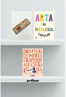 Copertă produs Pachet promo Arta pe înțelesul copiilor, agendă și set pixuri Arthur