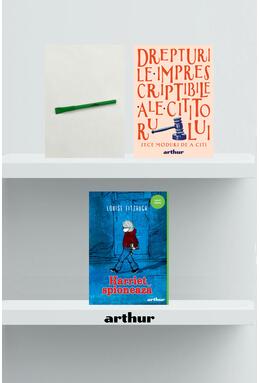 Copertă produs Pachet promo Funny Green (Harriet spionează, agendă și pix)