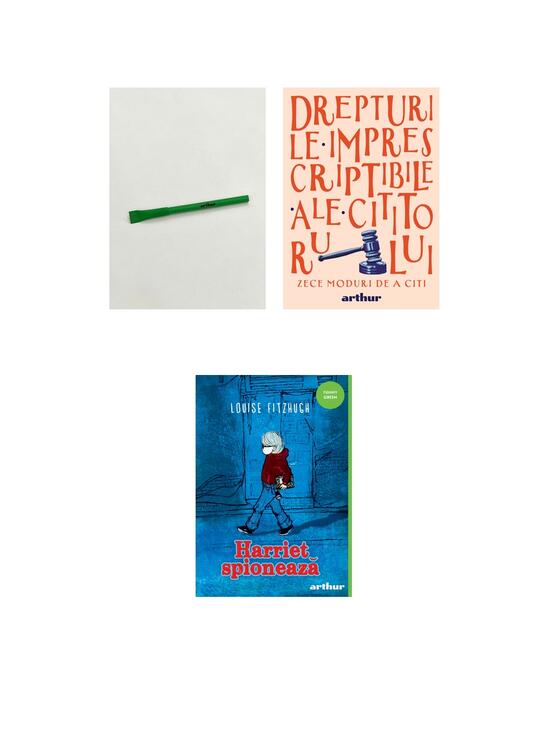 Copertă produs Pachet promo Funny Green (Harriet spionează, agendă și pix) - gallery big 8