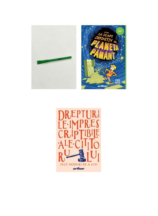 Copertă produs Pachet promo Funny Green (Cum să scapi definitiv de Planeta Pământ, agendă și pix) - gallery big 6