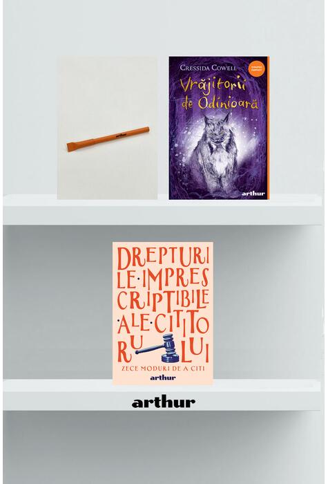 Copertă produs Pachet promo Orange Fantasy (Vrăjitorii de odinioară, agendă și pix)