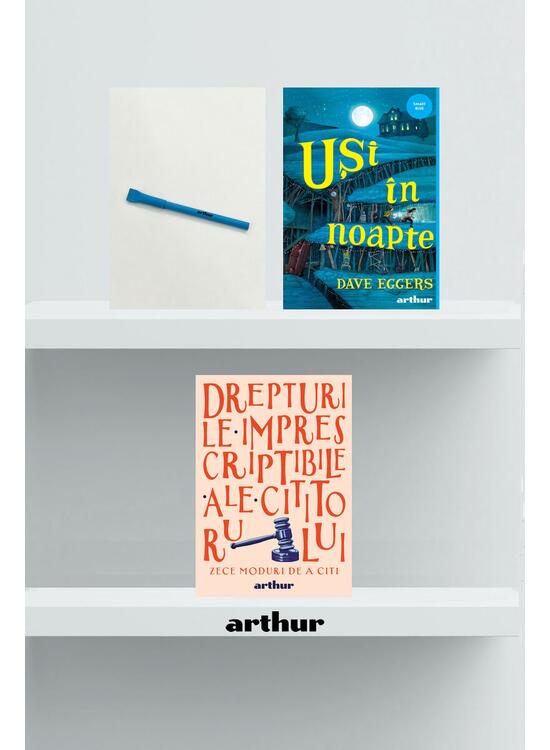 Copertă produs Pachet promo Smart Blue (Uşi în noapte, agendă și pix) - gallery big 1