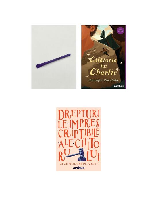 Copertă produs Pachet promo Violet History (Călătoria lui Charlie, agendă și pix) - gallery big 8